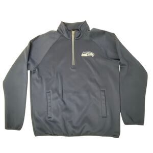 Seattle Seahawks Pullover Jacket, Size Large